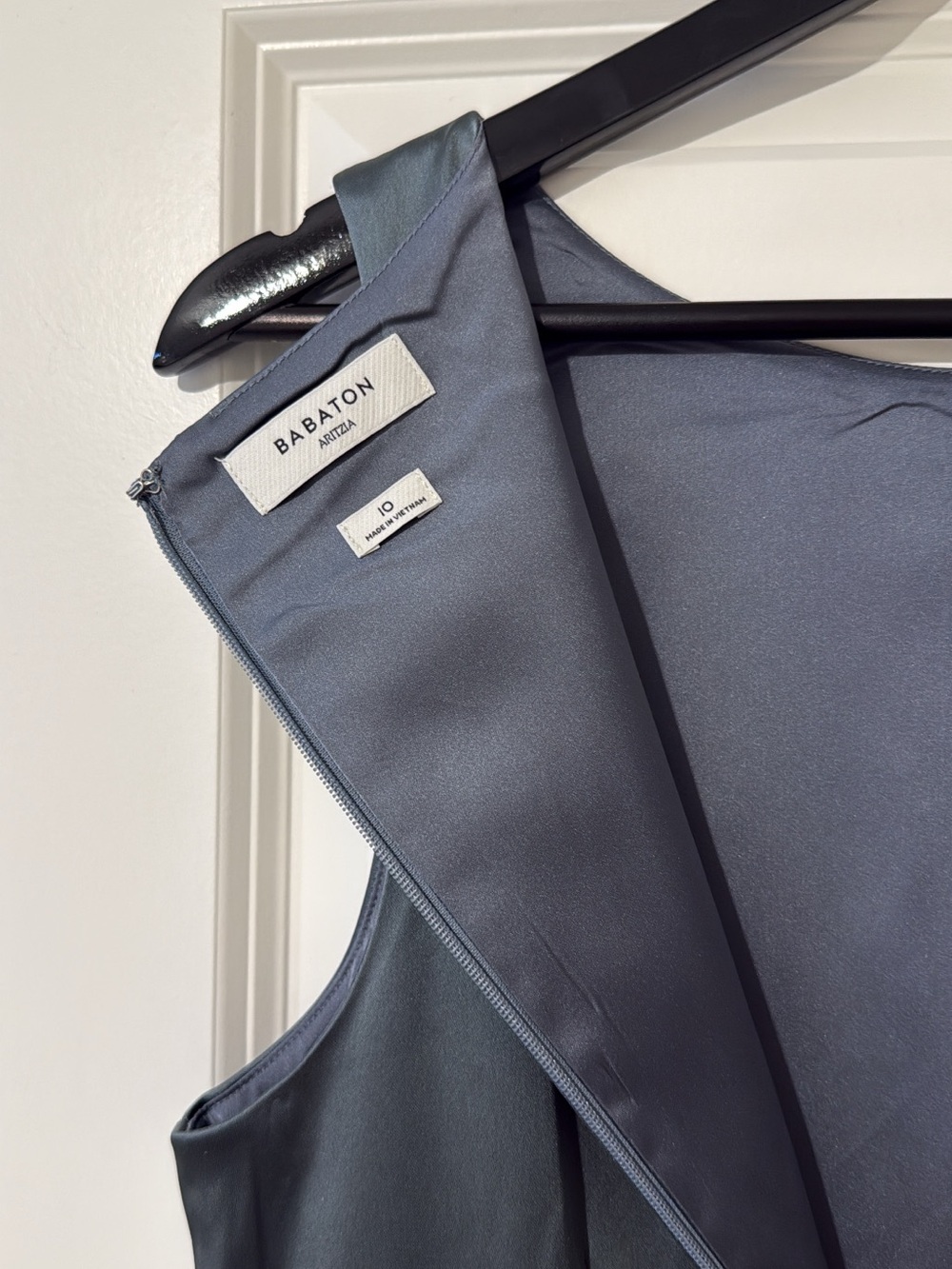 Babaton Slate Gray Sleeveless Sheath Dress - Picture 2 of 6